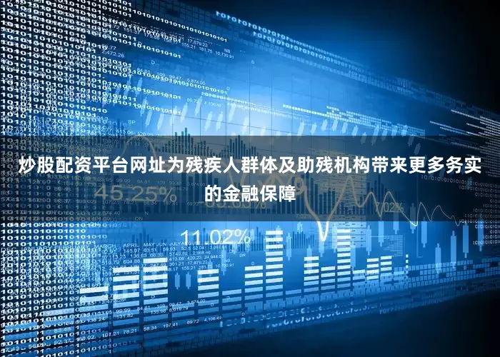 炒股配资平台网址为残疾人群体及助残机构带来更多务实的金融保障